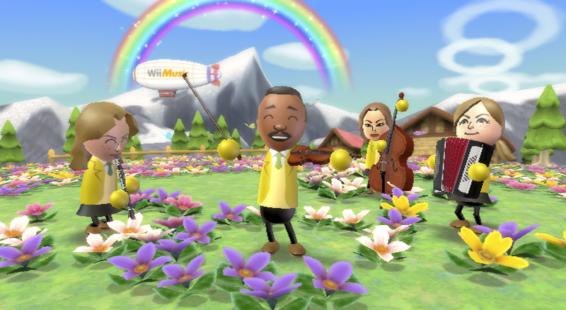 Illustration for article titled Get Out Your Air Guitar, New Wii Music Screens